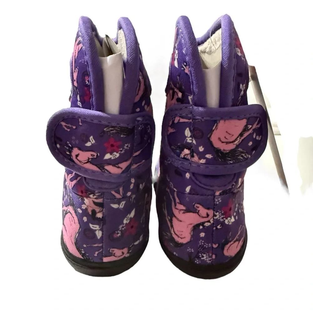 BOGS · Purple Unicorn Waterproof Boots · Kids Size 7